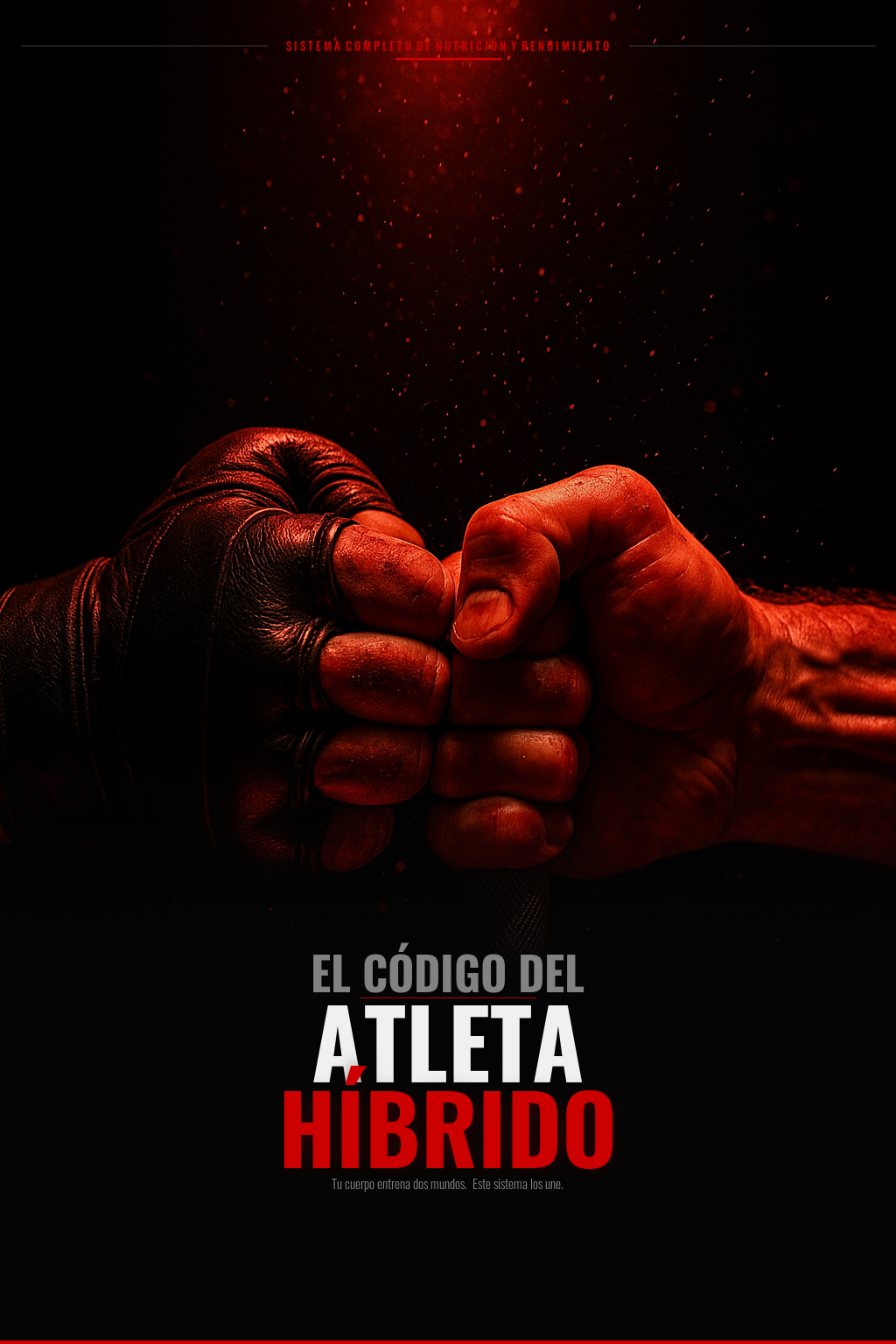 EL CODIGO DEL ATLETA HIBRIDO (ALIMENTACION + TECNICAS + RECETAS)